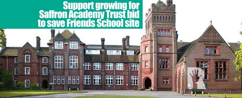 R4U and Saffron Walden Town Council support proposal by Saffron Academy Trust to take over former Friends School site